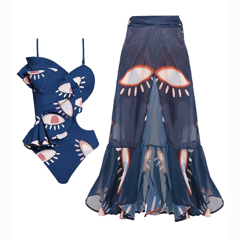 POL Evil Eye Swimwear 2-piece Set
